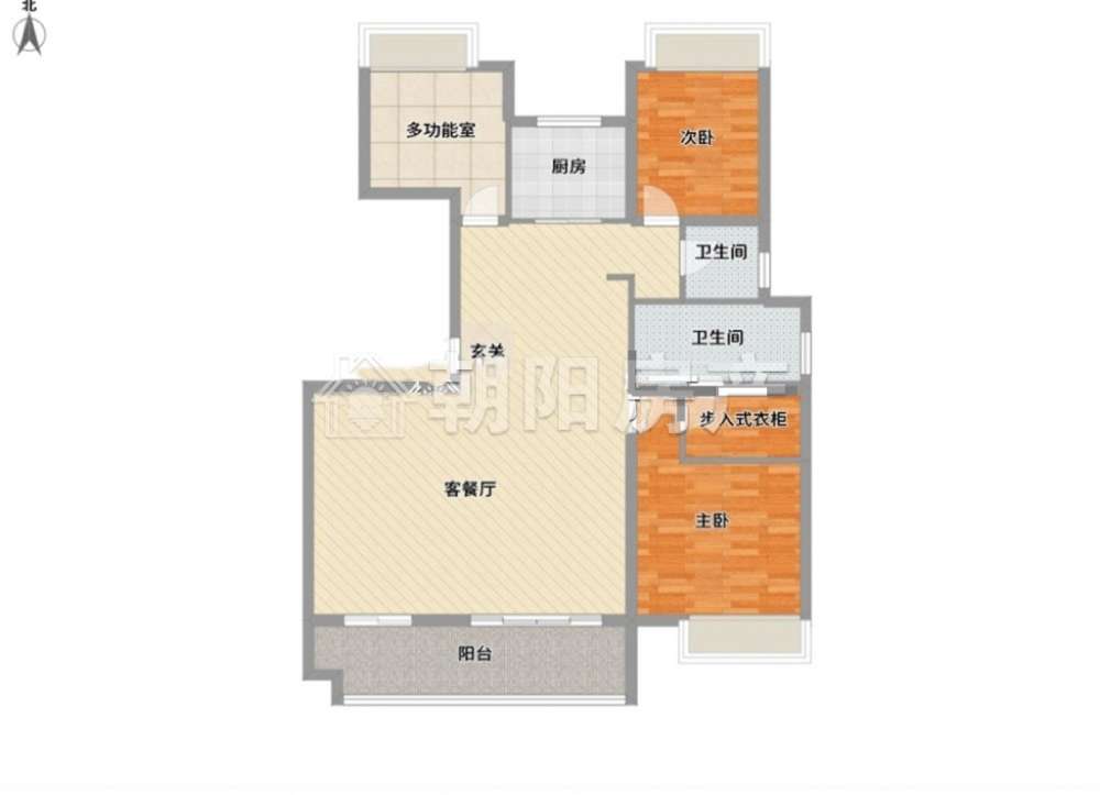 御香山 130平 三室两厅 南北通透 学区房 交通便利_14