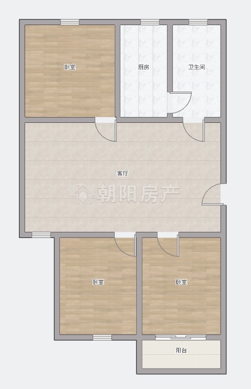 铂蓝美地 85平 三室两厅 交通便利 满两年 采光好_11