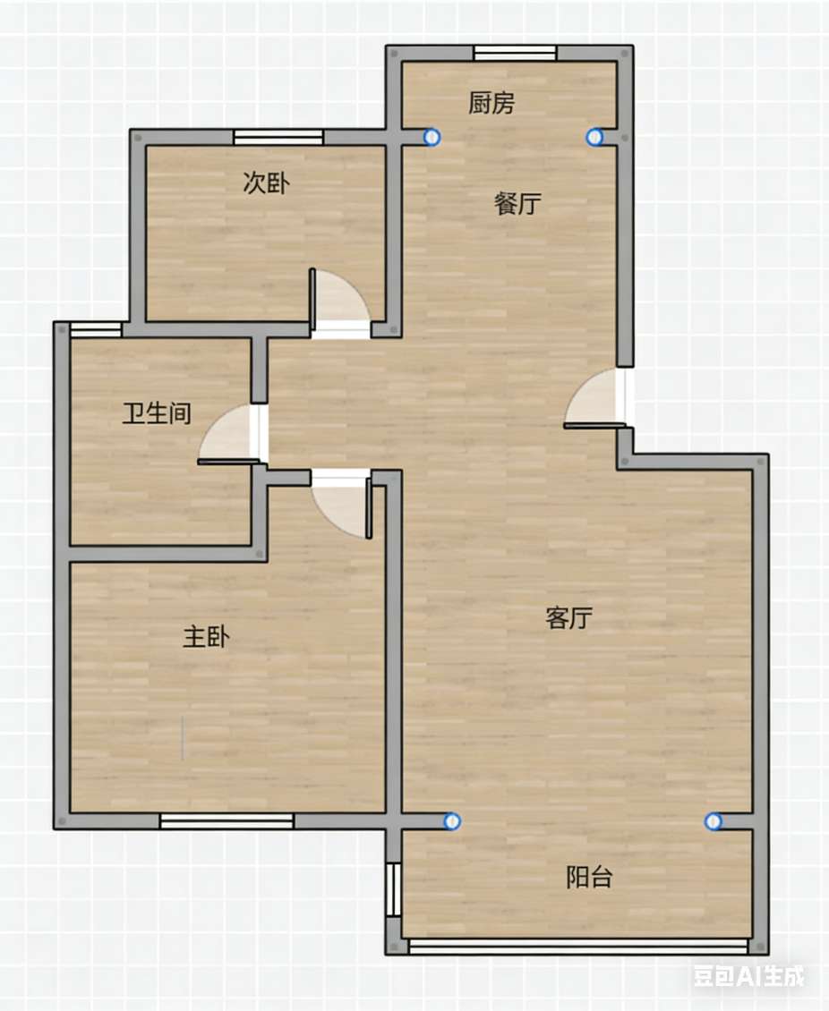 锦源星河 80平 精装两室 交通便利 满两年 采光好_10