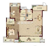 新城悦府一期 109平 三室两厅两卫 南北通透 精装拎包入住