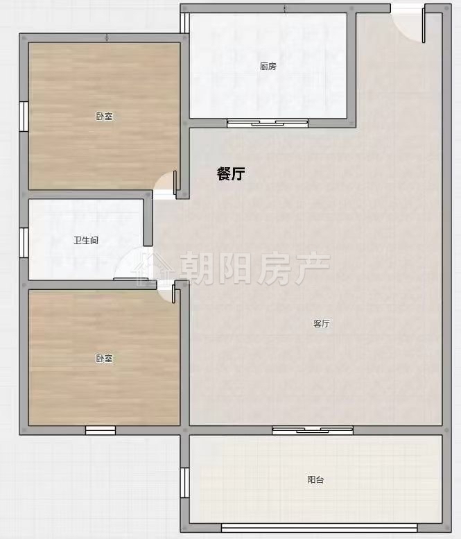 朱岗新村 92平 两室两厅南北通透 交通便利 配套齐全_11