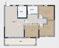 向阳苑 97平 南北通透三室 满五唯一 学区房