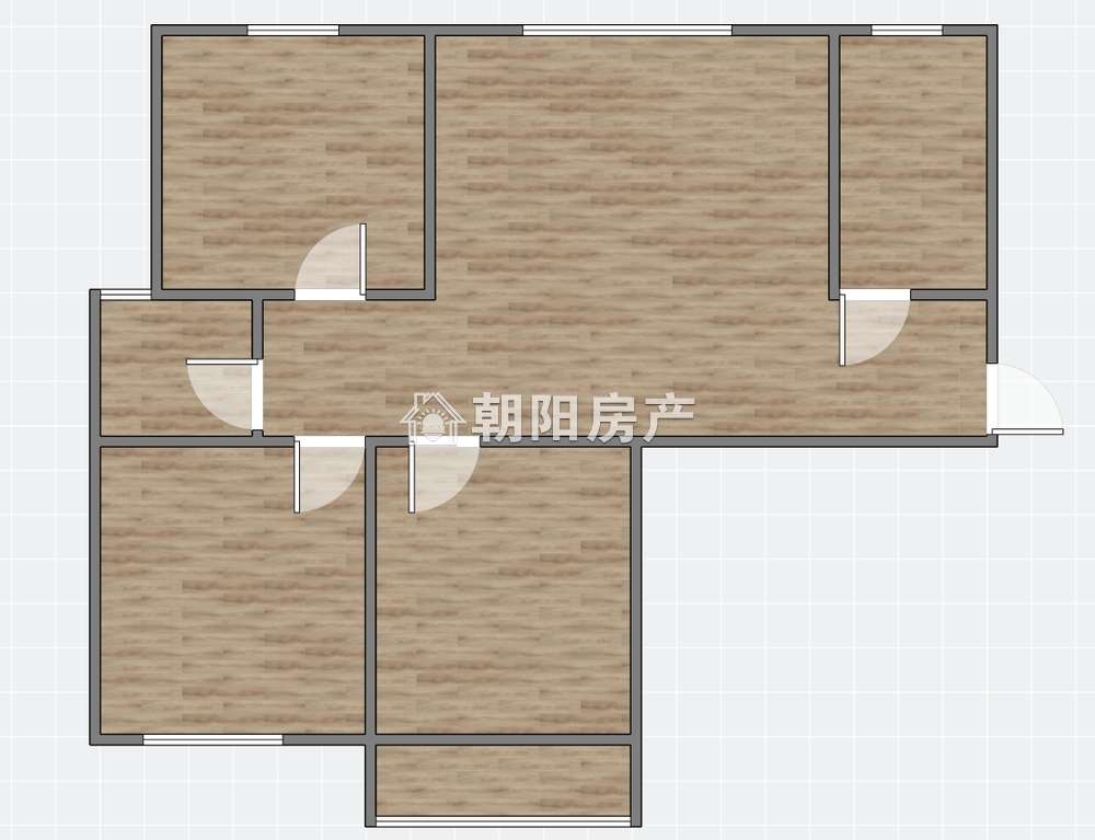 幸福家园 105平 三室两厅 交通便利 环境好 毛坯房_10