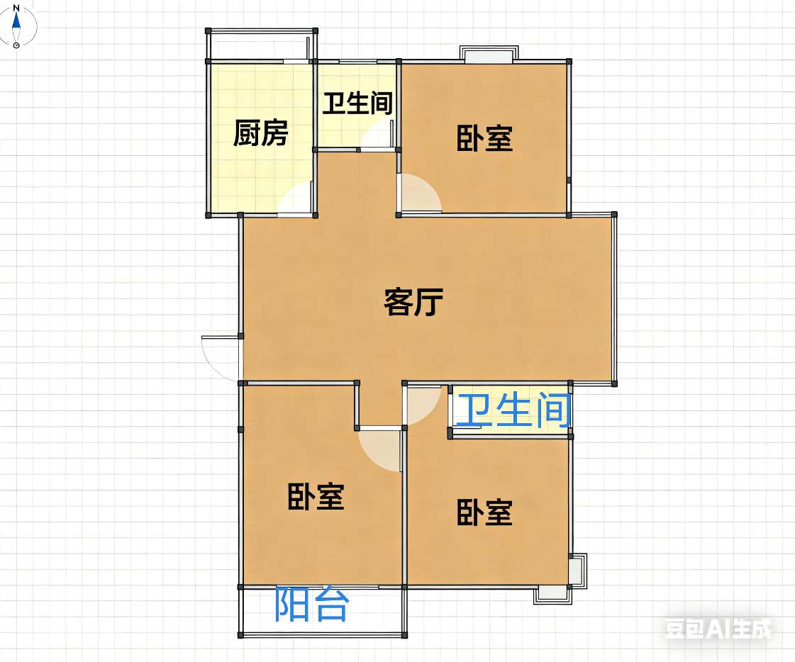 阳光国际城三期 118平 精装三室两厅 学区房 交通便利_11