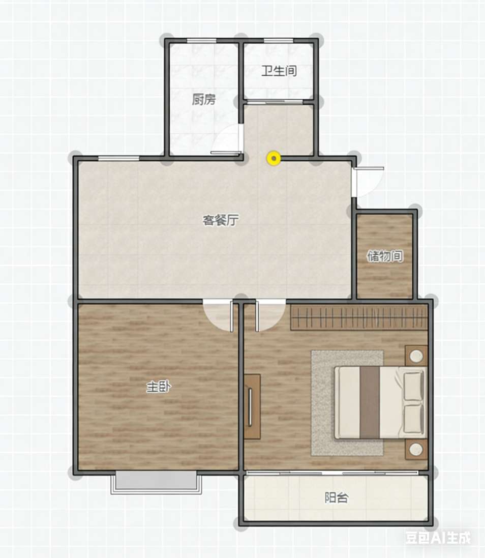 机西小区 69平 简装两居 单价约1850元/平 交通便利_14