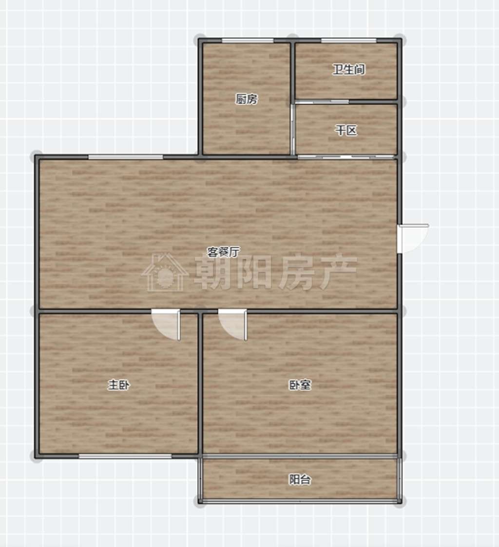 通达公寓 78平 两室一厅 交通便利 学区房 简装出售_11