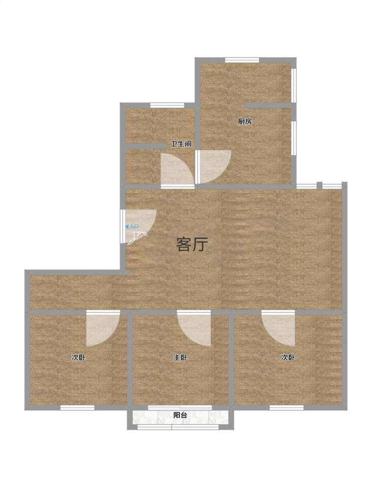 歌舞团大院 93平 三室一厅 南北通透 满两年免税 学区房_19