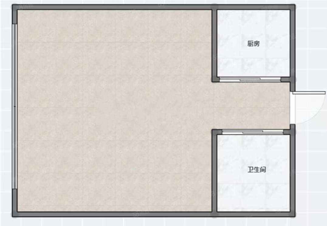 中环国际广场荣府 46平 精装一室 免税学区 交通便利_13