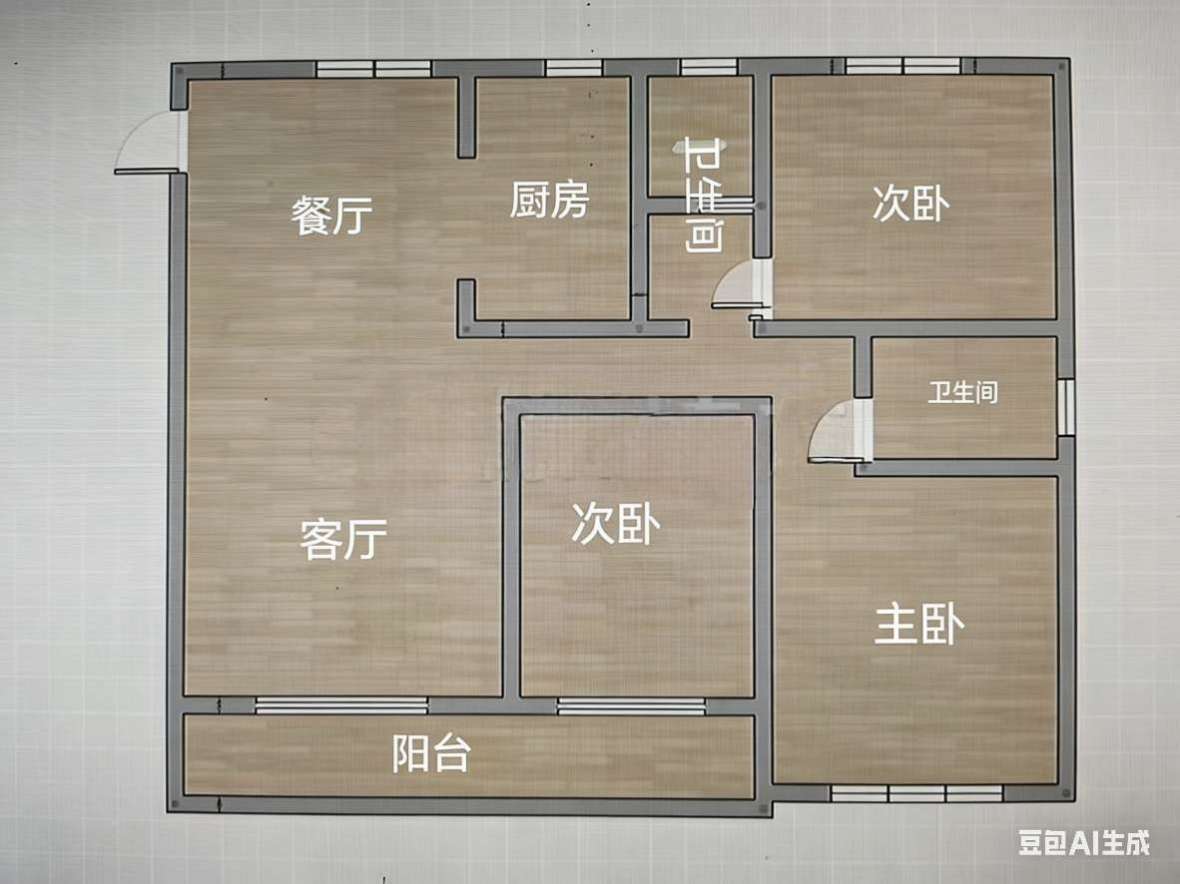 青桐苑瑞苑 116平 三室两厅 毛坯 单价2526元/平_21