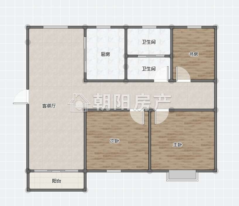 南山村A区 120平 3室2厅 满五唯一 精装学区房_17