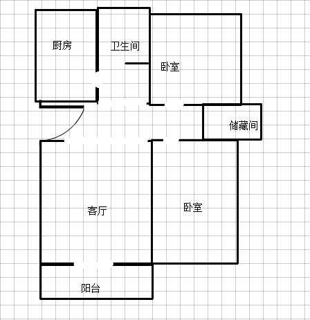 钟郢小区76.18平 南向三室 满两年 随时看房_11