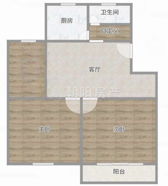 煤气公司光明楼 80平 南向两室一厅 交通便利配套齐全_11