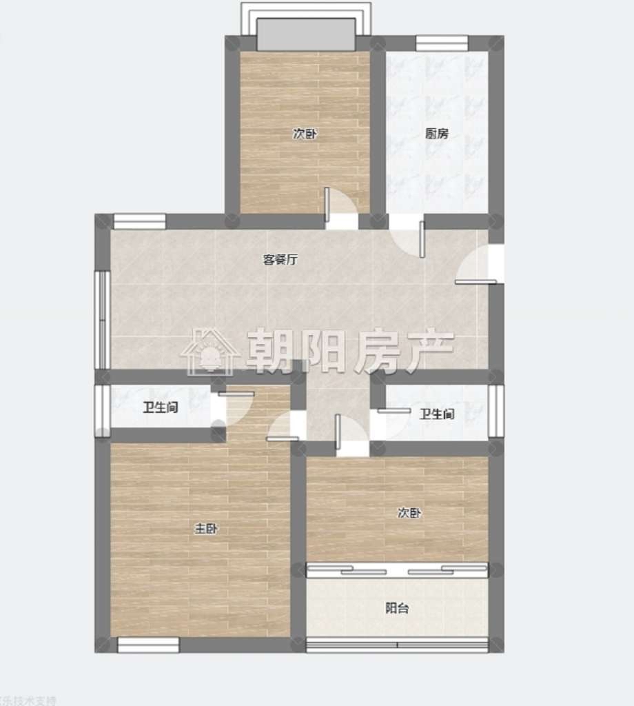 安成雅居二期 125平 三室两厅两卫 学区房 毛坯 单价仅2468元/平_10