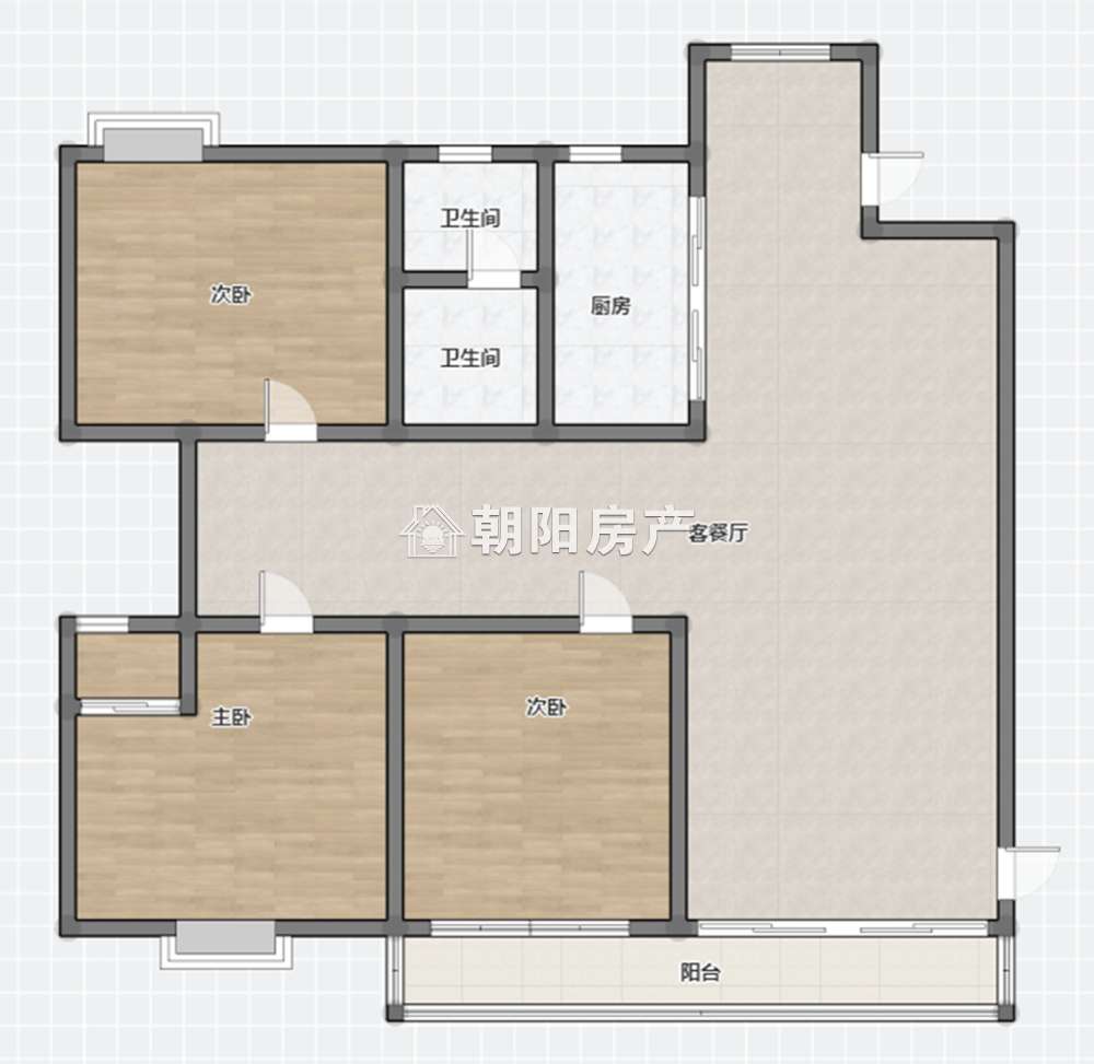 力达明和绿洲 161平 精装三室两卫 南北通透 配套齐全_26