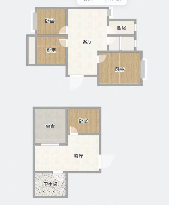 勘探村 130平 两室两厅 交通便利 配套齐全 简装出租_18
