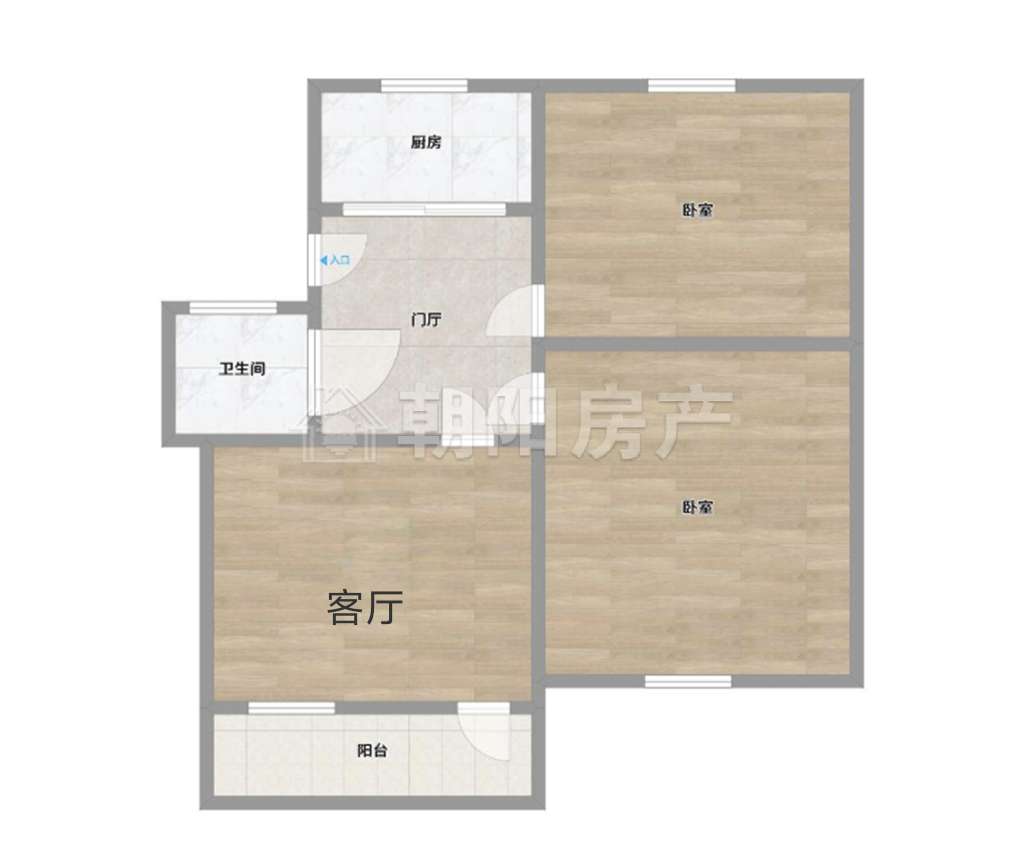 龙湖小区 57平 精装两室两厅 满两年 交通便利 学区房_13