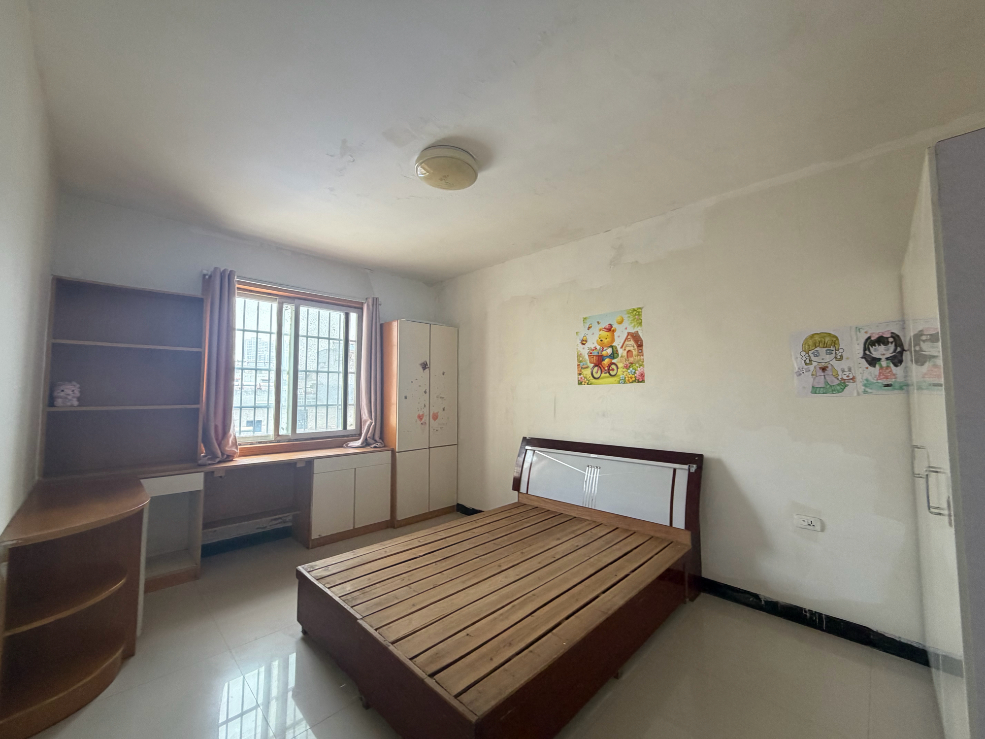 菊苑小区 96平 两室两厅 学区房 简装出租 随时看房_2