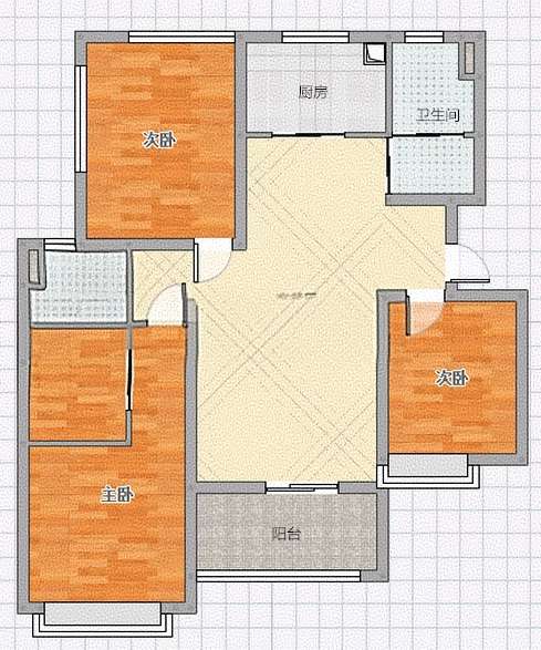 中至信壹号庄园 113平 精装三室 满五唯一 配套齐全_21