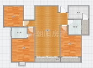 绿茵里 125平 精装三室两厅 满两年 学区房 交通便利