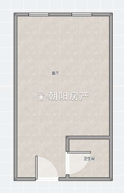 万国广场 64平精装一室一厅 学区房 采光好 随时看房_8