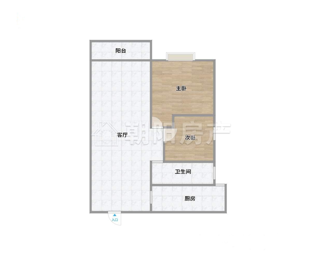 唐家山庄2室2厅毛坯房出售_8