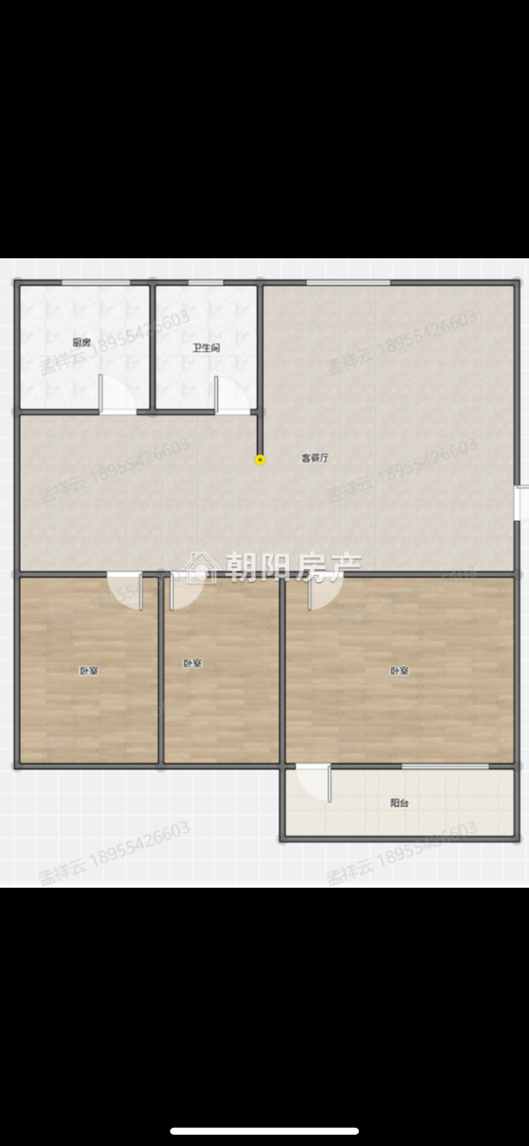 裕安小区 100平 三室一厅 学区房 交通便利 随时看房_13