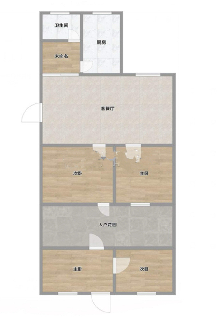 淮橡新村 61平 南向两室一厅 学区房满两年 普装即住_16