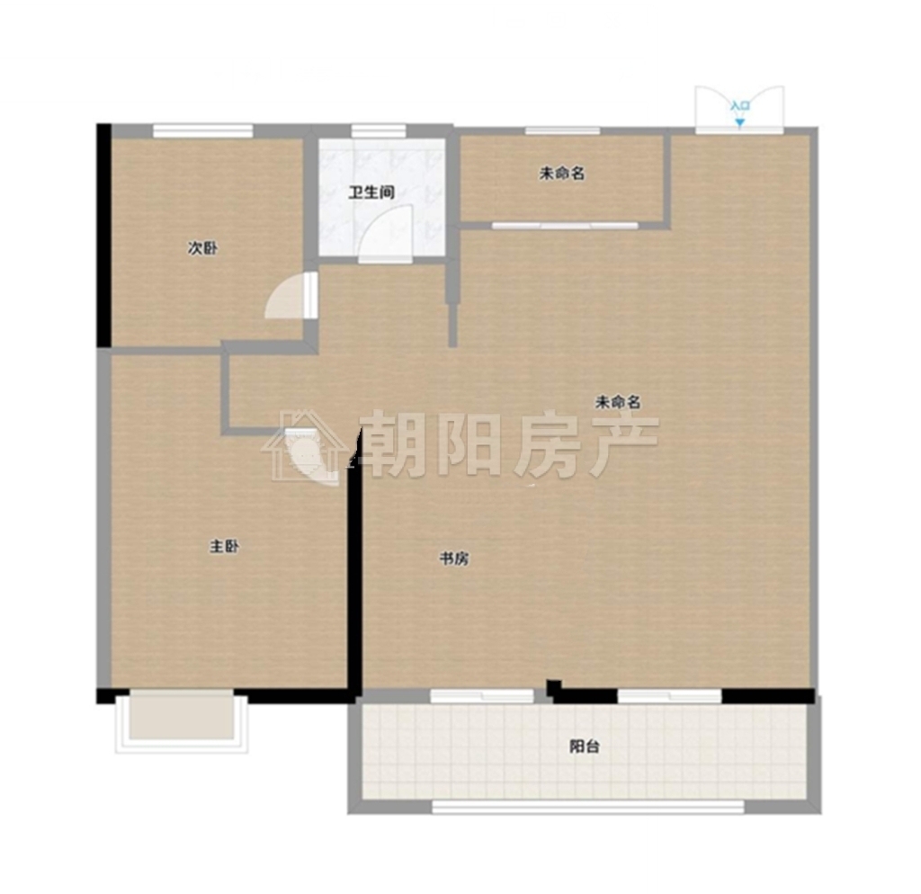 东方蓝海樾府 114平 精装三室两厅 满两年 随时看房_13