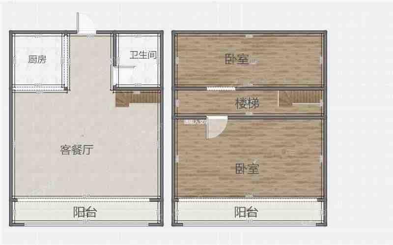 金地国际城A区 48平 南向两室两厅 满两年 学区房_12