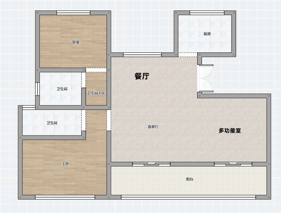 信达舜耕学府 111平 三室两厅 学区房 环境好 毛坯交付_14