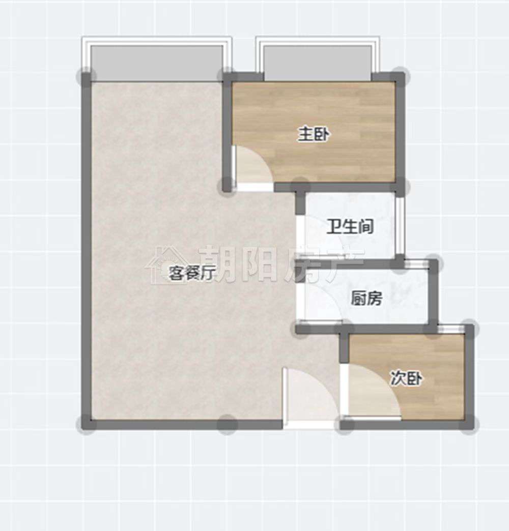 西城国际 80平 两室两厅 简装出售 随时看房_10