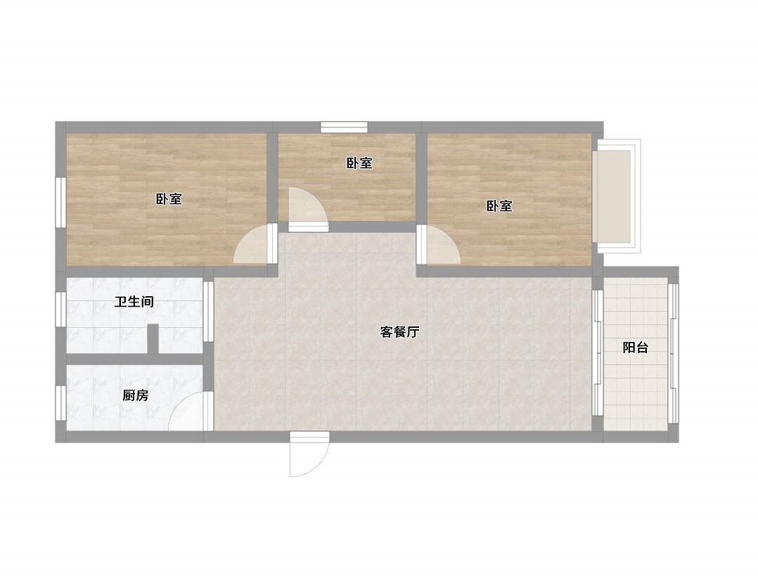 锦绣康城 98平 三室两厅 单价2008元/平 满两年配套齐全_11