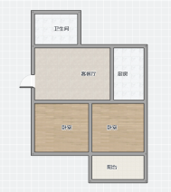 理工大家属楼 42平 两室一厅南向 满五唯一 简装好房