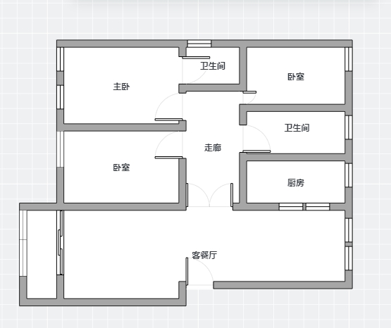 淮望小区三期 133平 精装三室两卫 满五唯一 学区房_18