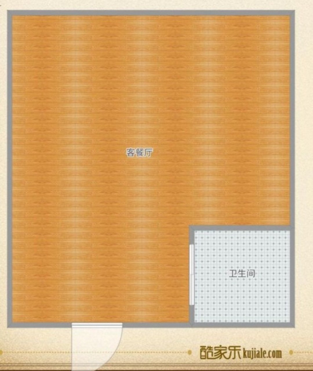 瑞鑫大厦 58平 南向一室一厅 学区房 采光好 购物便捷_11