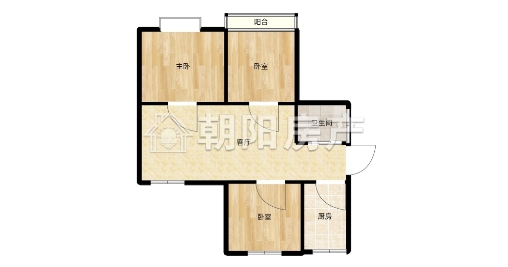 安成雅居二期99平东向三室毛坯 随时看房_13