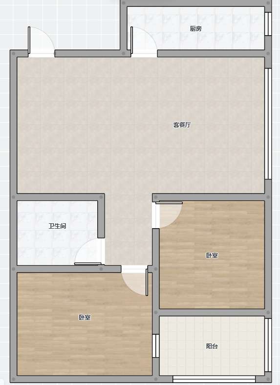 朝阳帝堡 81平 精装两室两厅 满两年 配套齐全 单价3555元/平_12