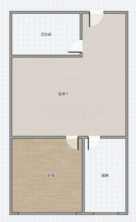 翰林锦城 52平精装未住一室一厅 南向采光好 学区房 交通便利_13