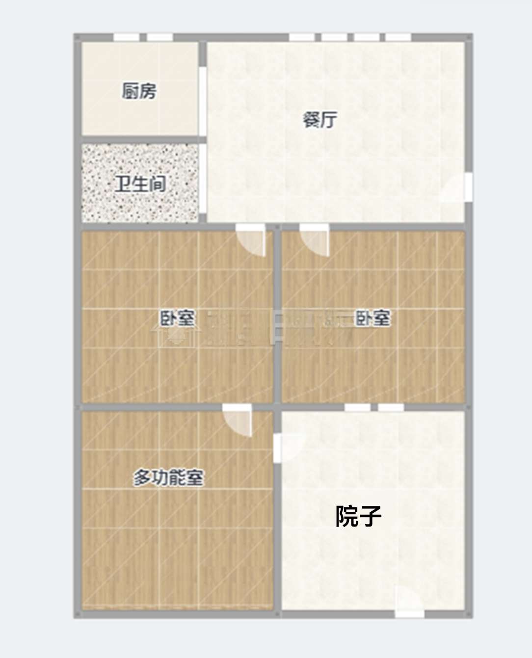龙泉村 55平 南向两居 满两年 总价20万 学区房_10