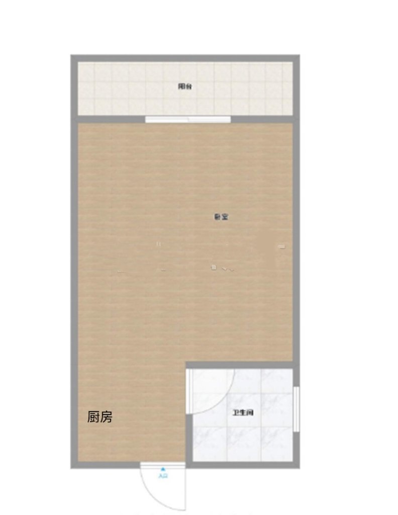 金地国际城A区 39平精装一室 满两年采光好 配套齐全_10
