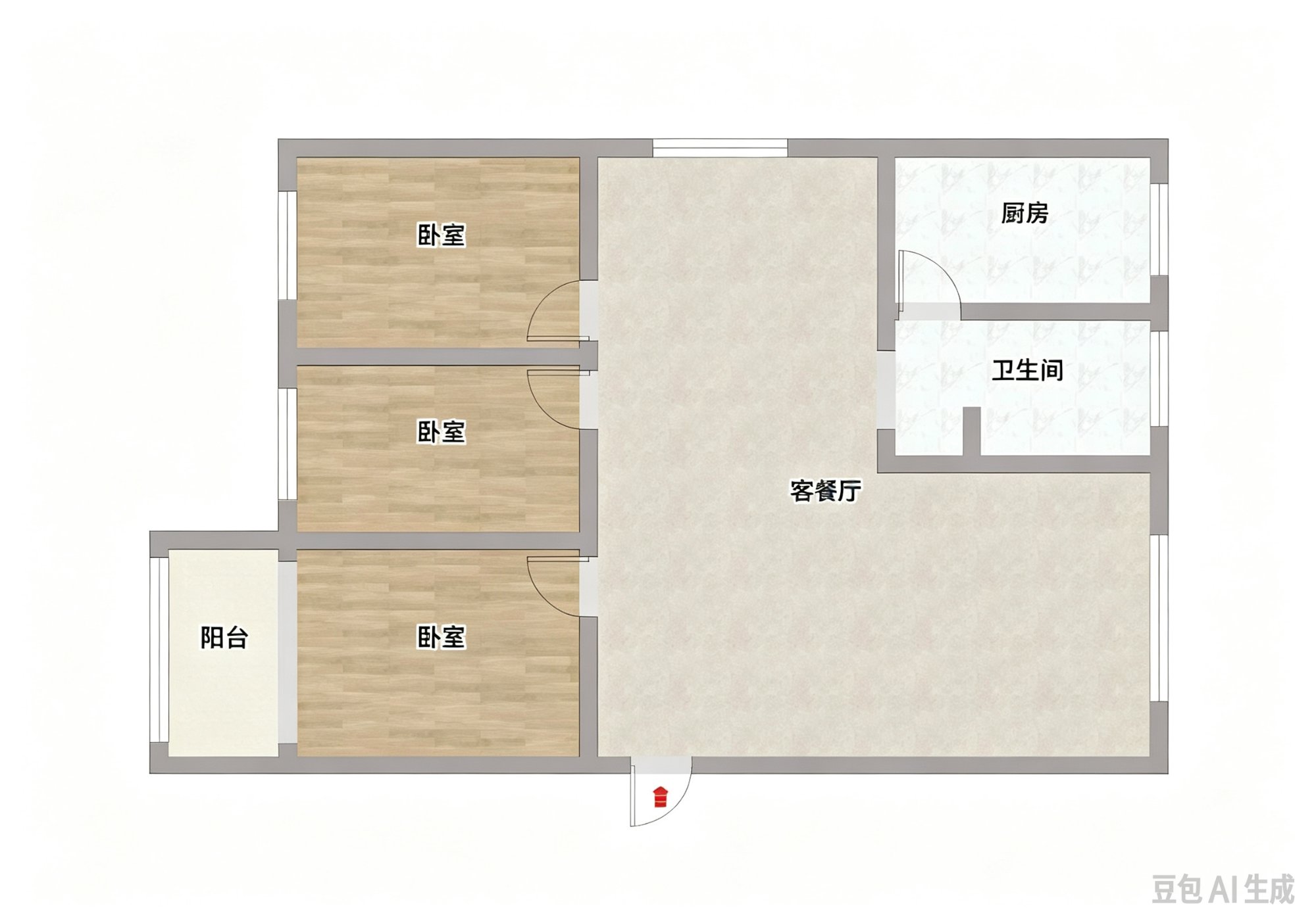 桂园小区 118平 三室一厅 满五唯一 采光好 单价仅1237元/平_13