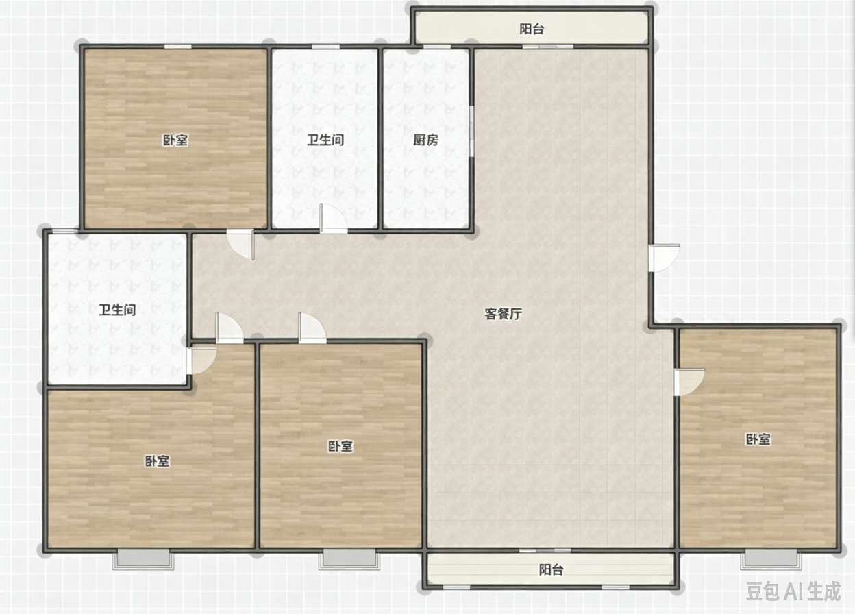 山南壹号 142平 四室两厅 满两年 毛坯房 单价5070元/平_14