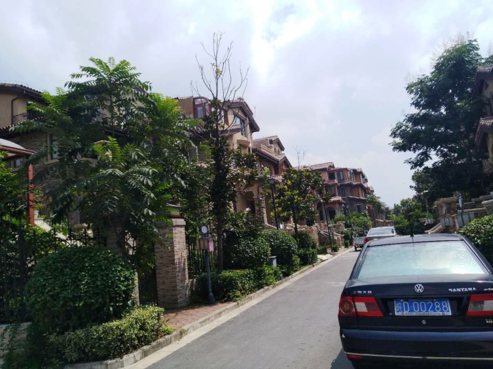 山南新区金地滟澜山毛坯联排别墅5室3厅3个阳台带院子,环境优美-淮南